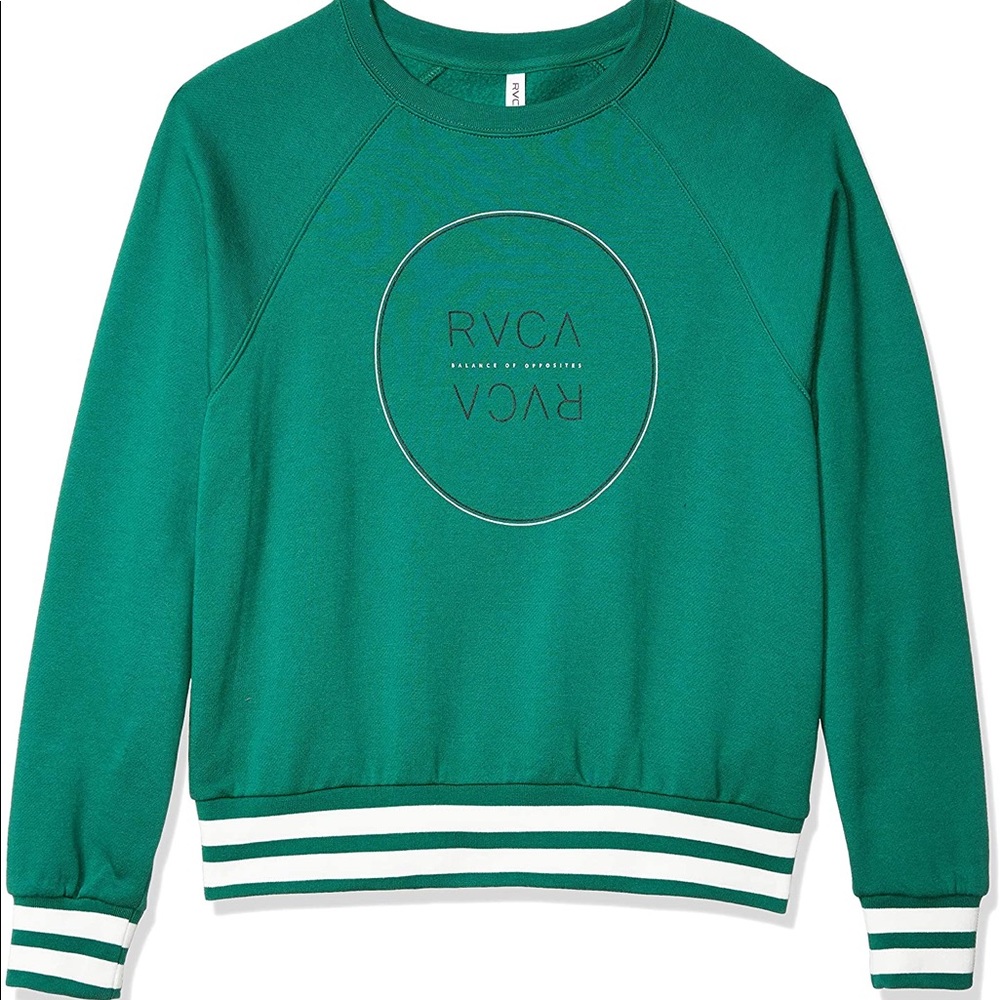 EUC RVCA Century Raglan Sweatshirt - Picture 2 of 2